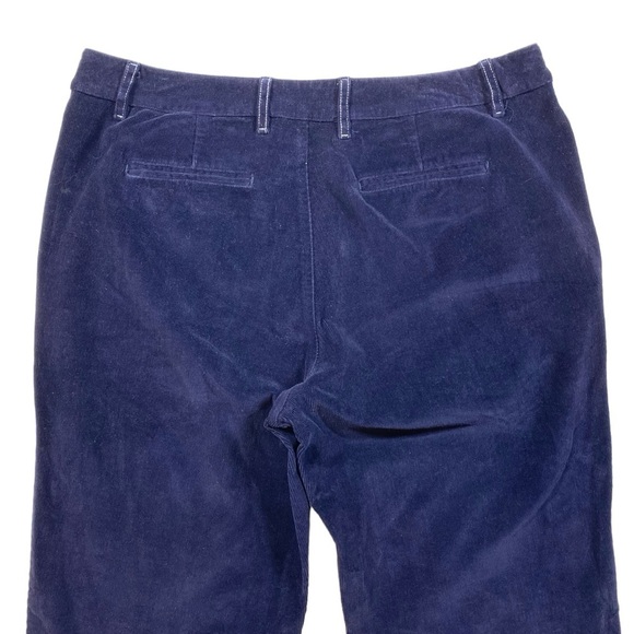 Bonobos Mens 34x31 Corduroy Pants Cuffed Navy Blue Cotton Lycra Thin Wale - Picture 6 of 13
